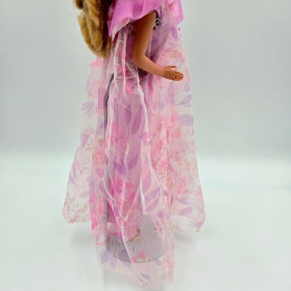 1984 Dreamtime Barbie Doll 9180 Original Gown And Robe Superstar Mattel Read - Picture 12 of 16